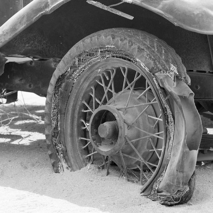 Old Car Wreck Rust