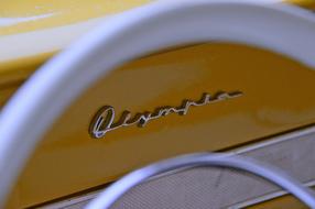Car Oldtimer Yellow