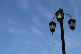 Early In The Morning Street Lamp