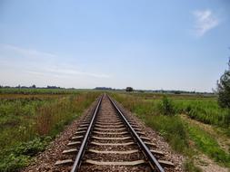 Tracks Railway Railroad