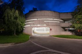 architectural light building