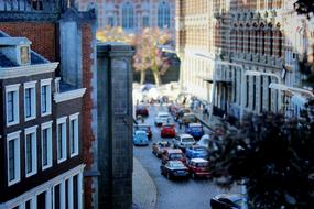 Architecture and traffic cityscape