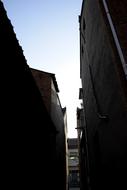 great view of the buildings in the shade