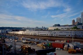 Train Yard Nyc City