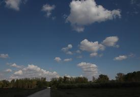 Landscape Road Cloud