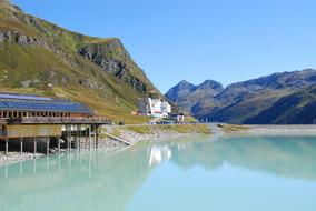 Silvretta Reservoir Austria