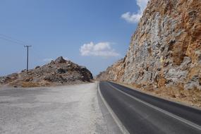 beautiful road in the city view