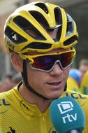 Chris Froome Champion Yellow