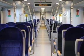 Arriva Spurt Train Interior