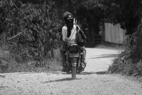 Landscape Black And White People