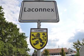 Laconnex Geneva Road Sign