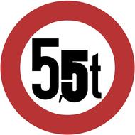 restriction prohibition roadsign