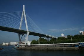 Suspension Bridge Osaka Japan
