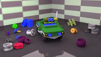 auto vehicle toys wallpaper build