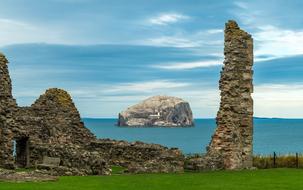 Tantallon castle in Scotland