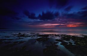 landscape of the Island Cebu at the sunrise