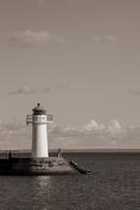 Lighthouse on VÃ¤ttern lake, sweden