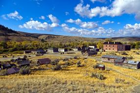 scenic city view with houses