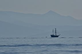 magnificent Ship Sea Boat