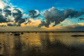 incredible Lake Sunset Water