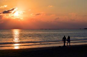 Afterglow Sunset people