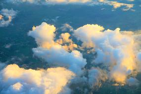 magnificent Clouds white