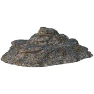 photo of coastal stone on white