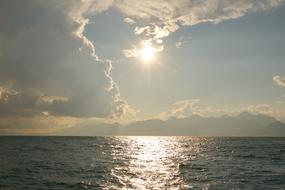 Landscape of ocean Marine Beach