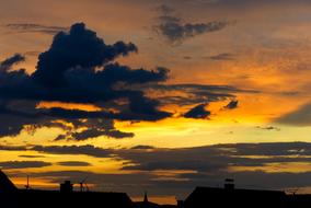 beautiful Clouds Skyline