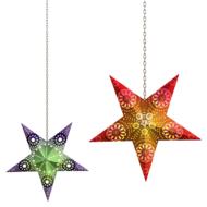 two christmas stars