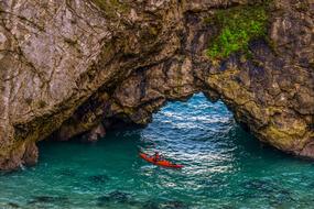 beautiful Rock Formation Cave