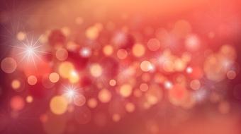 Colorful sparkling background with Christmas motif