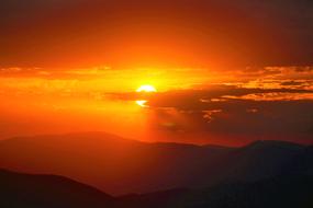 Sunset Evening Landscape