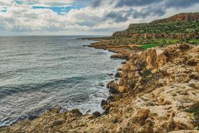 Landscape of Cyprus Cavo Greko coast