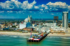 panoramic view of new jersey