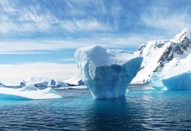 photo of an iceberg in Antarctica