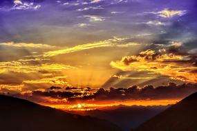 beautiful Dawn Nature