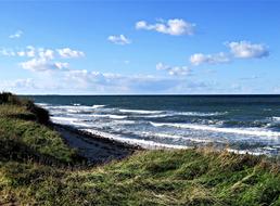 landscape of splendid Baltic Kattegat