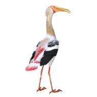 Beautiful and colorful bird, at white background, on clipart