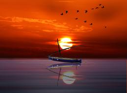 Layer Of The Sun Ocean