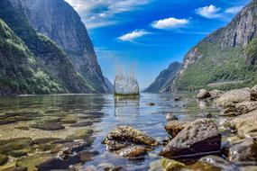 magnificent Water Norway Landscape