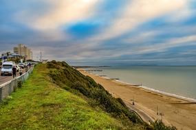 beautiful cliff Beach