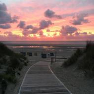 incredibly beautiful island Langeoog in North Sea