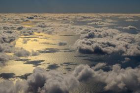 Airplane View Clouds