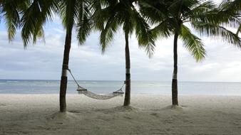 beach hammock in Philippines