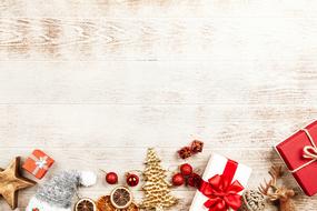 Gift Box Christmas table