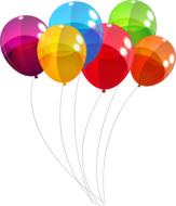 bundle of balloons
