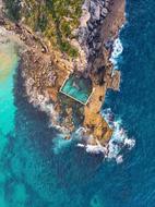 landscape of the incredible Stones on a Beach