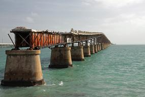 abandoned bridge in Florida