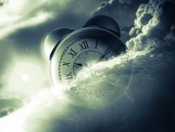 surreal clock